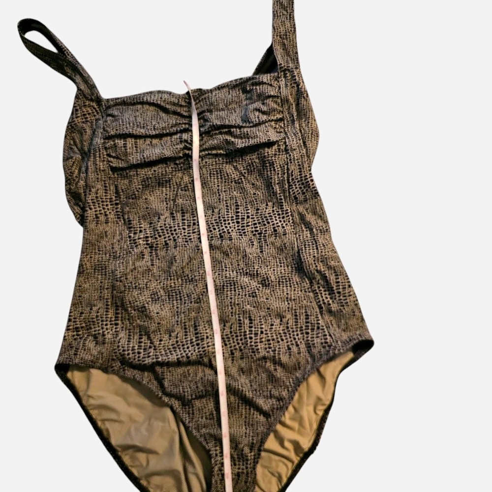 Calvin Klein Black and Cream Patterned Apparel